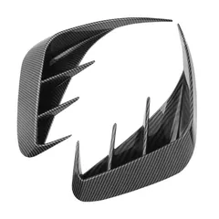 【新品未使用】BMW 新型3シリーズ 320li/325li対応 二代目リアウィンドスポイラー M風カーボン調 外装ドレスアップ2点セット CZH127Q006