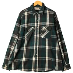 古着 90年代 ファイブブラザー FIVEBROTHER 長袖 フランネルチェックシャツ USA製 メンズXXL相当 ヴィンテージ/eaa482088