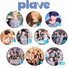 PLAVE プレイブ 58MM缶バッジ YEJUN NOAH BAMBY EUNHO HAMIN