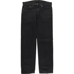 古着 リーバイス Levi's 505 ブラックデニム テーパードデニムパンツ メンズw34相当/eaa480092