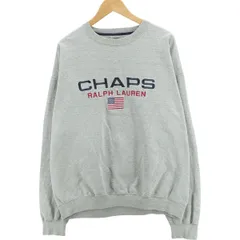古着 ラルフローレン Ralph Lauren CHAPS チャップス ロゴスウェットシャツ トレーナー メンズXXL相当/eaa480821