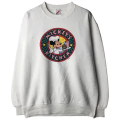 古着 90年代 ジャージーズ Jerzees MICKEY MOUSE ミッキーマウス キャラクタースウェットシャツ トレーナー USA製 メンズL相当/eaa482825