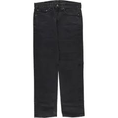 古着 リーバイス Levi's 505 ブラックデニム テーパードデニムパンツ メンズw32相当/eaa483203