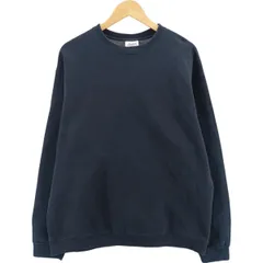 古着 90年代 PLUMA 無地 ブランクスウェットシャツ トレーナー USA製 メンズXL相当 ヴィンテージ/eaa419170