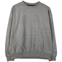 古着 チャンピオン Champion ECO AUTHENTIC 目無し 無地 ブランクスウェットシャツ トレーナー メンズL相当/eaa482496