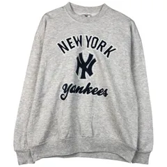 古着 90年代 MLB NEW YORK YANKEES ニューヨークヤンキース ロゴスウェットシャツ トレーナー メンズXL相当 ヴィンテージ/eaa482318