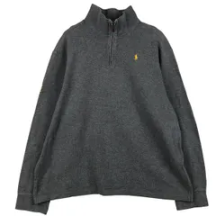 古着 ラルフローレン Ralph Lauren POLO by Ralph Lauren ハーフジップスウェットシャツ トレーナー メンズXL相当/eaa482321