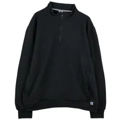 古着 ラッセル Russell ハイネック ハーフジップスウェットシャツ トレーナー メンズXL相当 ヴィンテージ/eaa480213