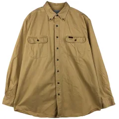 古着 カーハート Carhartt 長袖 ボタンダウン ワークシャツ メンズXL相当/eaa593282