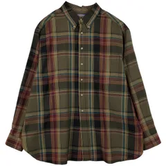 古着 70年代 ペンドルトン PENDLETON チェック柄 ウールボタンダウンシャツ USA製 メンズXXL相当 ヴィンテージ/eaa596853