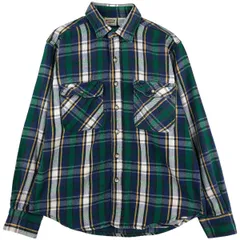 古着 90年代 ファイブブラザー Five Brother 長袖 ヘビーネルチェックシャツ メンズL相当 ヴィンテージ/eaa599748