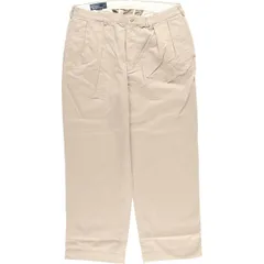 古着 ラルフローレン Ralph Lauren POLO by Ralph Lauren ANDREW PANT ツータック チノパンツ メンズw37相当/eaa480240