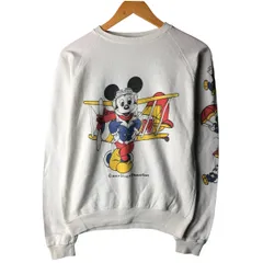 古着 80~90年代 MICKEY MOUSE ミッキーマウス キャラクタースウェットシャツ トレーナー レディースS相当 ヴィンテージ/eaa482583