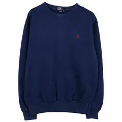古着 ラルフローレン Ralph Lauren POLO by Ralph Lauren ワンポイントロゴスウェットシャツ トレーナー メンズS相当/eaa482813