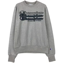 古着 チャンピオン Champion REVERSE WEAVE リバースウィーブ ロゴスウェットシャツ トレーナー メンズS相当/eaa597456