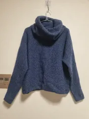 トミーヒルフィガー タートルネック ニット ブルー