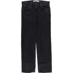 古着 リーバイス Levi's 505 STRAIGHT FIT ブラックデニム テーパードデニムパンツ メンズw32相当/eaa480093