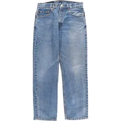 古着 00年代 リーバイス Levi's 505 REGULAR FIT STRAIGHT LEG テーパードデニムパンツ USA製 メンズw31相当/eaa480331