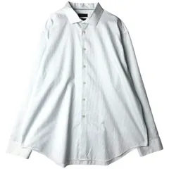 古着 カルバンクライン Ck Calvin klein SLIM FIT 長袖 コットンストライプシャツ メンズXXL相当/eaa609193