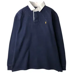 古着 ラルフローレン Ralph Lauren POLO by Ralph Lauren CUSTOM FIT 長袖 ラガーシャツ メンズXL相当/eaa611901