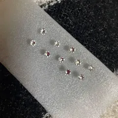 お得 樹脂 シリコン ピアス 小さい キャッチ バッグ ピン クリスタル シルバー レディース シンプル