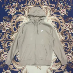 (L)ナイキ NIKE クラブ フード付きTシャツ(ベージュ)