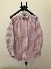 ラルフローレン ストライプ シャツ ピンク (キッズ)