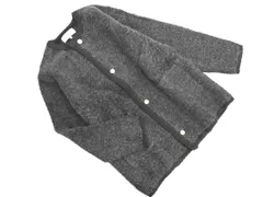 Rope Picnic ロペピクニック ループ編み ニット カーディガン size38/グレー ◇■ レディース