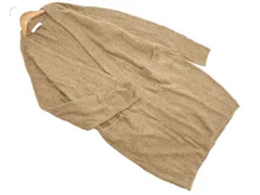 a day in the life アデイインザライフ ユナイテッドアローズ ロング カーディガン 茶 ◇■ レディース