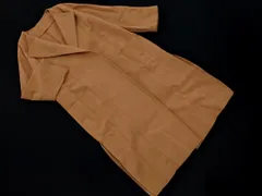 Mila Owen ミラオーウェン ノーカラー コート sizeF/ベージュ ◇■ レディース