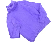 BEAUTY & YOUTH ビューティ&ユース ユナイテッドアローズ ウール混 タートルネック ニット セーター 紫 ◇■ レディース