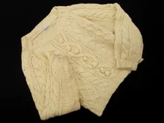 E Hyphen World gallery イーハイフンワールドギャラリー ケーブル編み ニット セーター sizeF/アイボリー ◇■ レディース