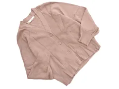 mysty woman ミスティウーマン Vネック カーディガン sizeF/モカ ◇■ レディース