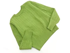 N. エヌ ナチュラルビューティーベーシック ケーブル編み ニット セーター sizeM/緑 ◇■ レディース