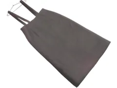 NATURAL BEAUTY BASIC ナチュラルビューティーベーシック ウール混 ジャンパー スカート sizeM/チャコール ◇■ レディース