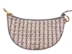 CHARLES & KEITH チャールズ＆キース 2WAY セミショルダー ハンド バッグ グレー ■■ レディース