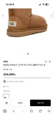 UGG アグ ブーツ チェスナット カラー 230