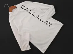 Callaway キャロウェイ ロゴ プリント ゴルフウェア カットソー sizeS/白 ◇■ レディース