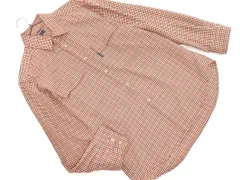 mont-bell モンベル チェック シャツ sizeL/赤 ◇■ メンズ