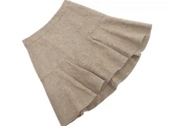 23区 ウール混 Aライン 台形 スカート size38/ブラウン ◇■ レディース