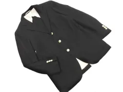 UNITED ARROWS ユナイテッドアローズ ウール100% テーラード ジャケット size44/黒 ◇■ メンズ