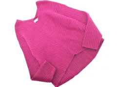 B:MING ｂｙ BEAMS ウール混 Vネック ニット セーター 紫 ◇■ レディース