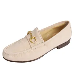 Vintage グッチ GUCCI ローファー モカシン ホースビット スウェー
