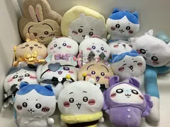 ◆ 【ジャンク品】ちいかわ 16点 まとめ商品 ぬいぐるみ ハチワレ うさぎ モモンガ さすまた など 現状品