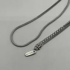 極美品　ポールスミス　チェーン　ネックレス　シンプル　シルバー　マット加工