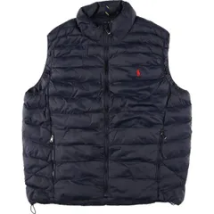 古着 ラルフローレン Ralph Lauren POLO RALPH LAUREN 中綿ベスト メンズXL相当/eaa459800