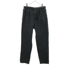 Lee リー テーパードデニムパンツ 8 ブラック ジーンズ レディース 古着