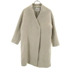 relume JOURNAL STANDARD レリューム ジャーナルスタンダード ウールコート 36 グレー レディース 古着