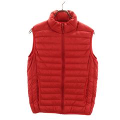 UNIQLO ユニクロ ウルトラライト ダウンベスト S レッド メンズ 古着