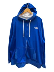 THE NORTH FACE (ザノースフェイス) フーデッドジャケット ジャージ トラックジャケット 古着 XXL ブルー メンズ/199